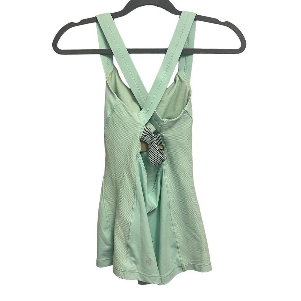 Lululemon Mint Racerback Tank Size 6 - Picture 2 of 6